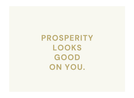 Watch Her Prosper Notecard Set